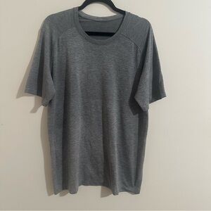 Lululemon Men’s Gray Metal Vent Tech Short Sleeve Tee Shirt XL
